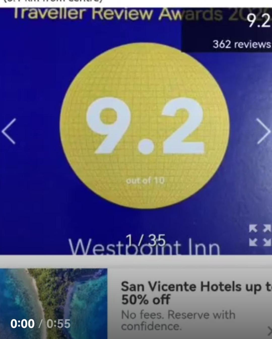 Westpoint Inn ซาน วิเซนเต ภายนอก รูปภาพ